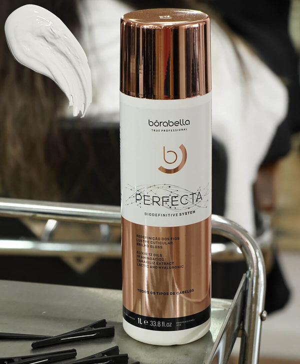 Borabella Perfecta Brazilian/Keratin Treatment Bio Definitive 12 Oils 19 amino acids 1 L
