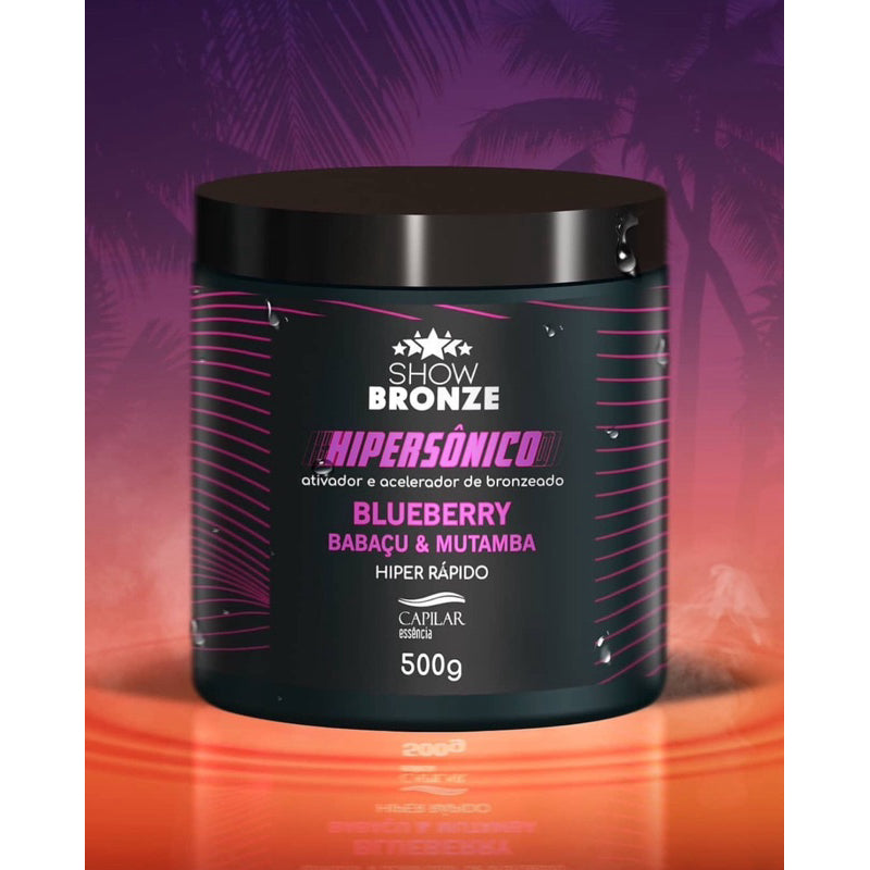 Blueberry Hypersonic Tan Activator and Accelerator Capilar Essência - 500g