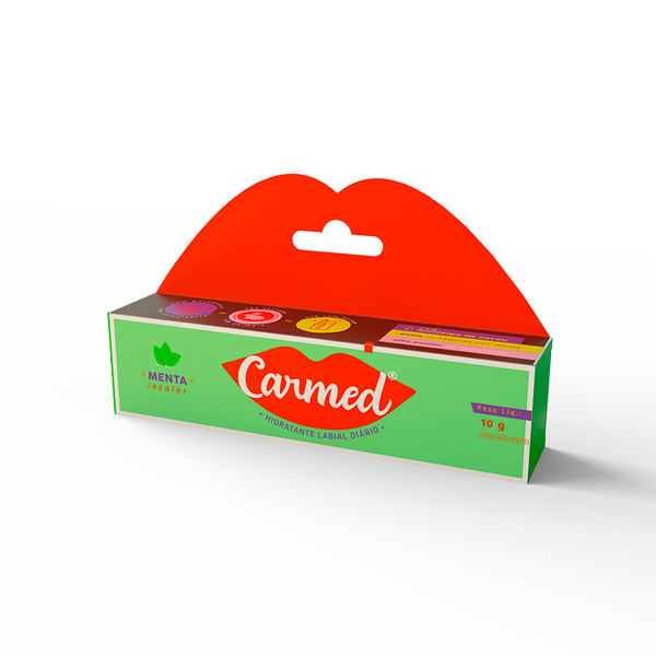 Carmed Hidratante Labial Menta Lip Gloss 10g