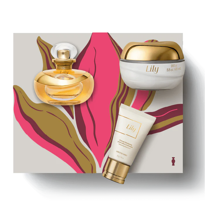 Lily Gift Set - perfum, cream and hand cream