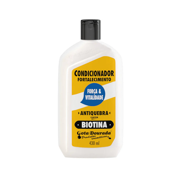 Biotin Conditioner Gota Dourada 430ml - Hair Without Breakage