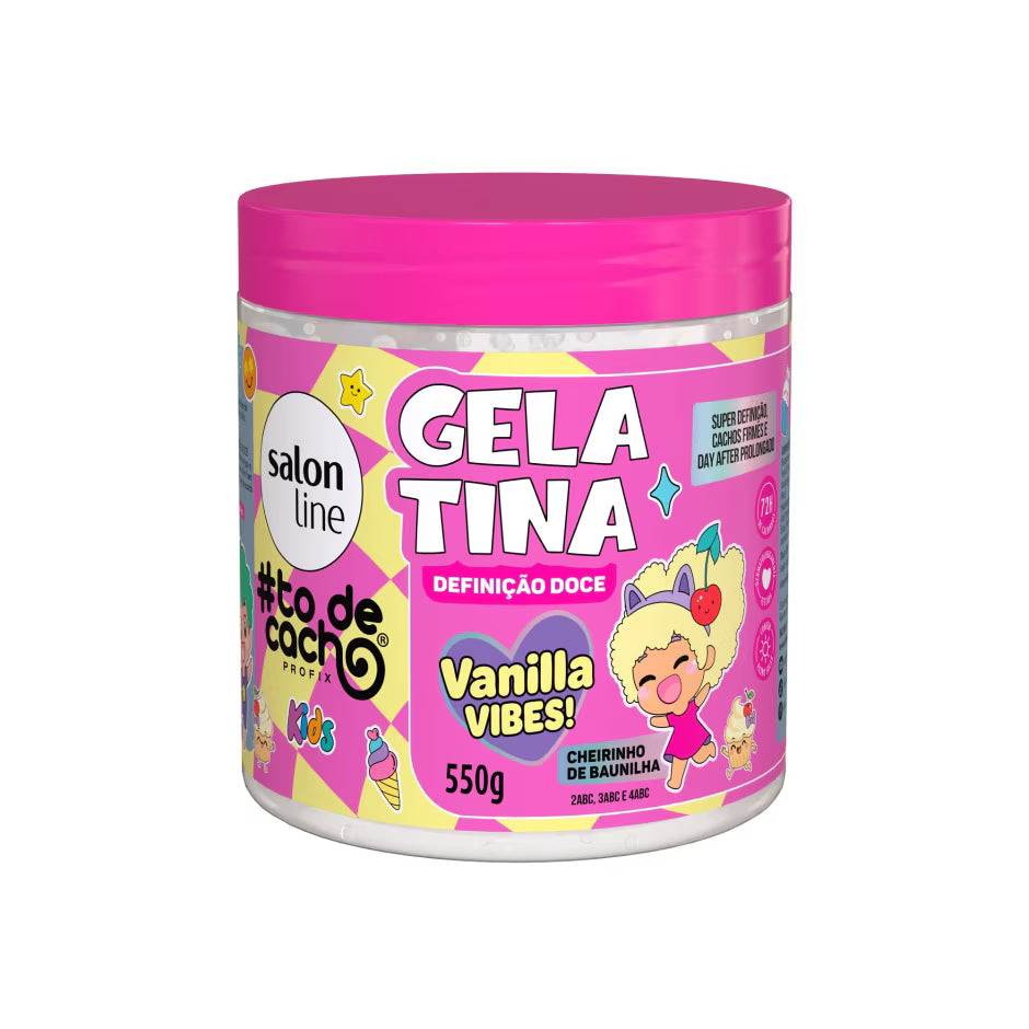 Jelly #todecacho Kids Vanilla Vibes! 550g