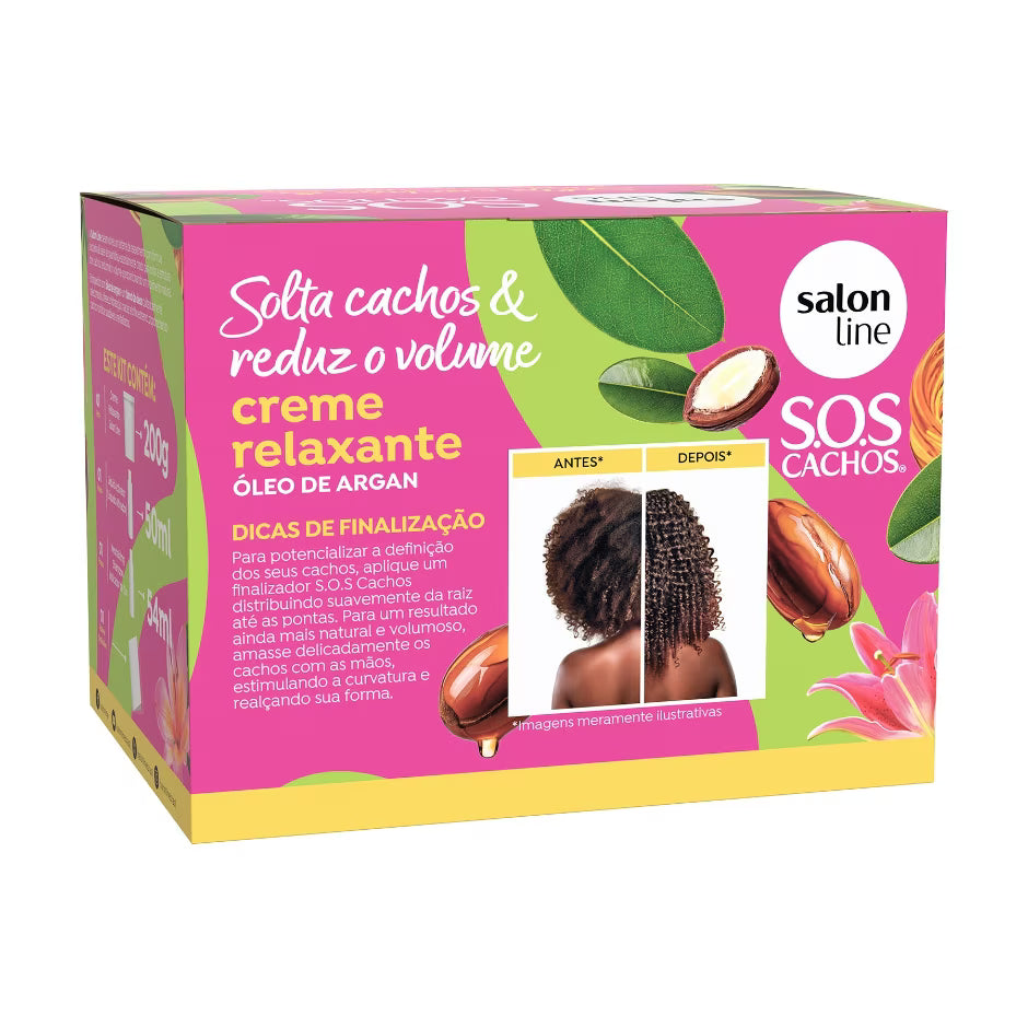 Relaxing Cream Loosens Curls and Reduces Volume 200g