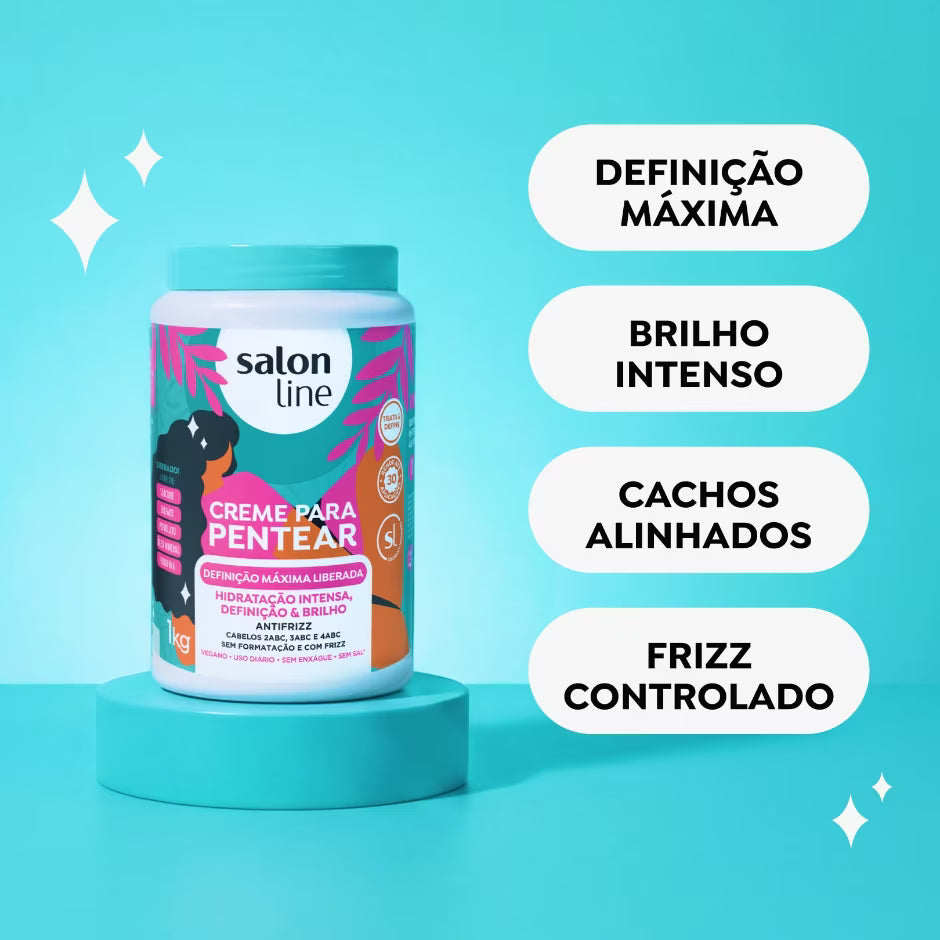 Creme Para Pentear Liberado Definição Máxima 1Kg