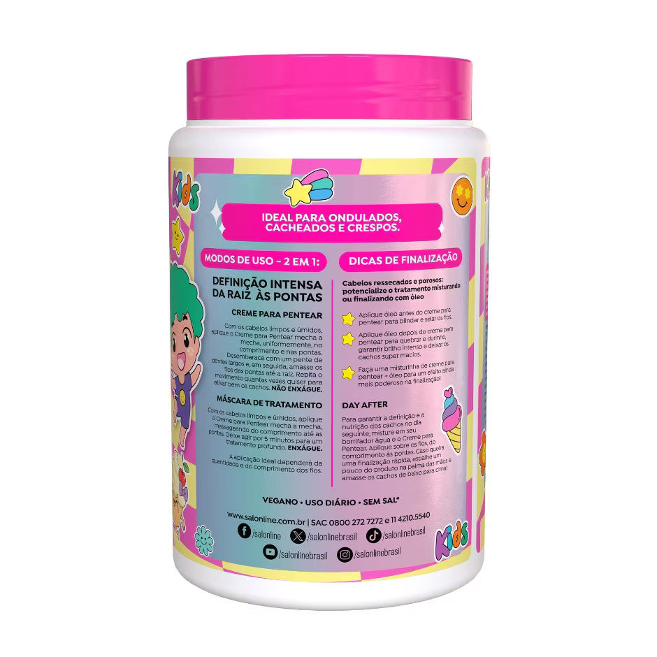 Kids Vanilla Vibes Hair Cream! 1kg