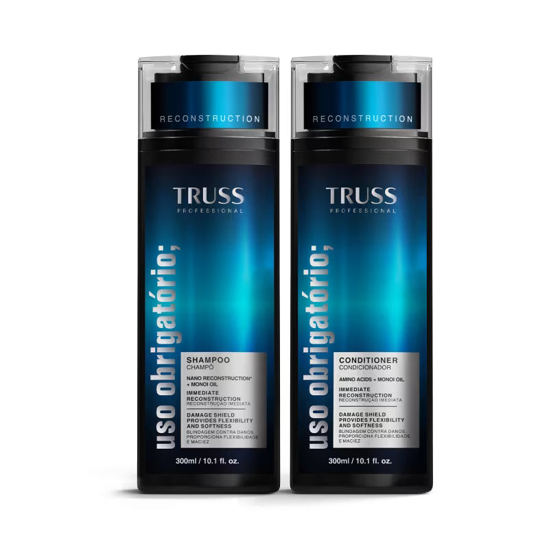 Shampoo and Conditioner Combo for Essential Use; 300ml