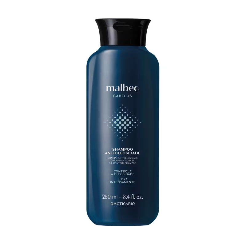 Malbec Anti-Oil Shampoo 250ml