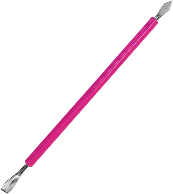Isis Cutelaria Stainless Steel Spatula Silicone Cuticle Protectorb Espatula