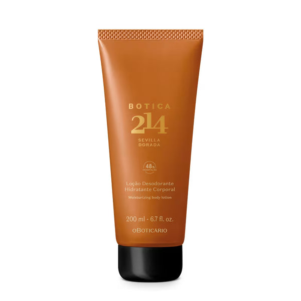 Aromatic Fougère Body Moisturizing Deodorant Lotion Sevilla Dorada 200ml
