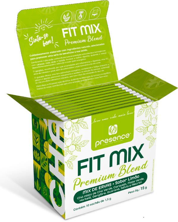 Fit Mix Herbal Tea Blend 10 Lemon Tea Bags