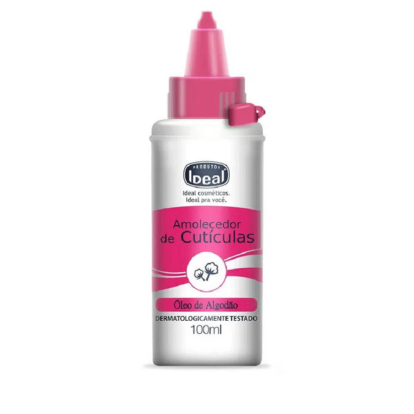 Cuticle Softener Óleo De Algodão 100ml – Ideal