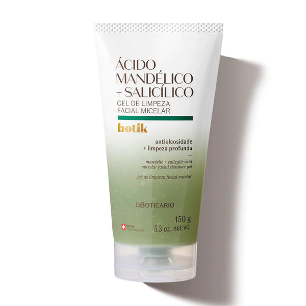 BOTIK - Micellar Facial Cleansing Gel Ácido Mandélico + Salicílico Botik, 150g