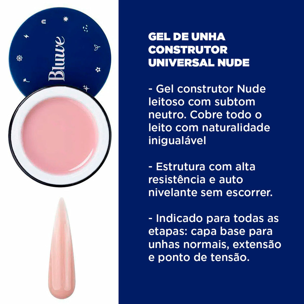 Bluwe Gel Construtor Universal Nude - 30g