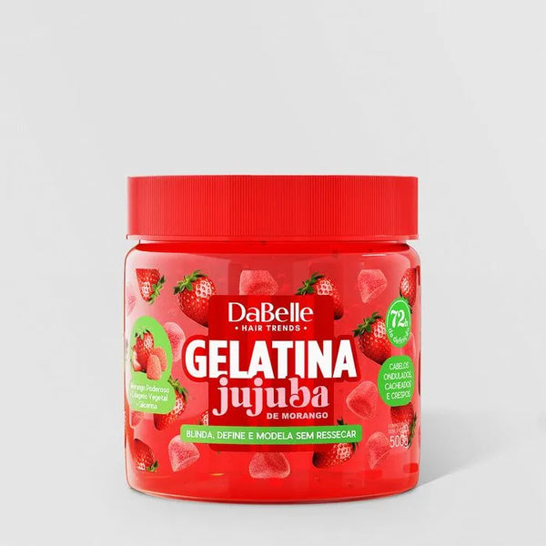 Hair gel Jujuba de Morango 500g - DaBelle