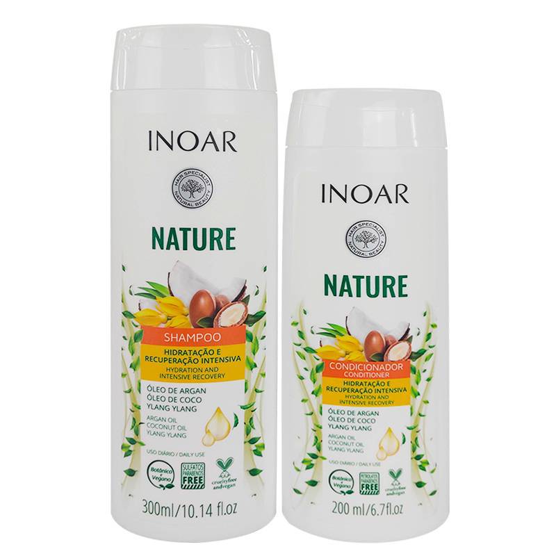 INOAR DUO POS PROGRESS NATURE KERATIN ARGAN OIL AND COCONUT SALT FREE