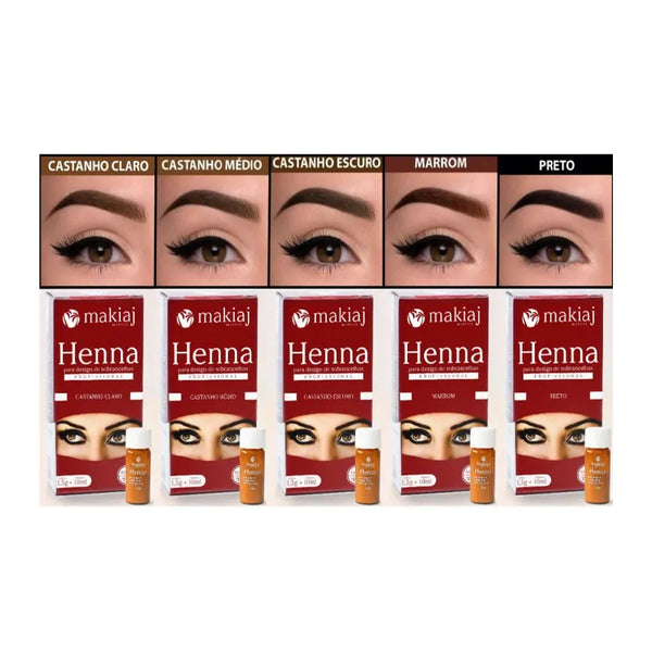 Henna Henafix for Professional Eyebrow Tinting