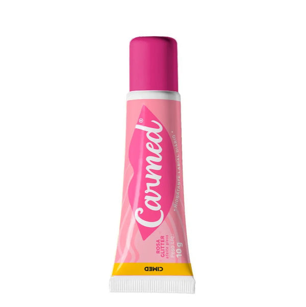 Hidratante Labial Carmed BFF Rosa Glitter Efeito Gloss 10g Carmed 10g