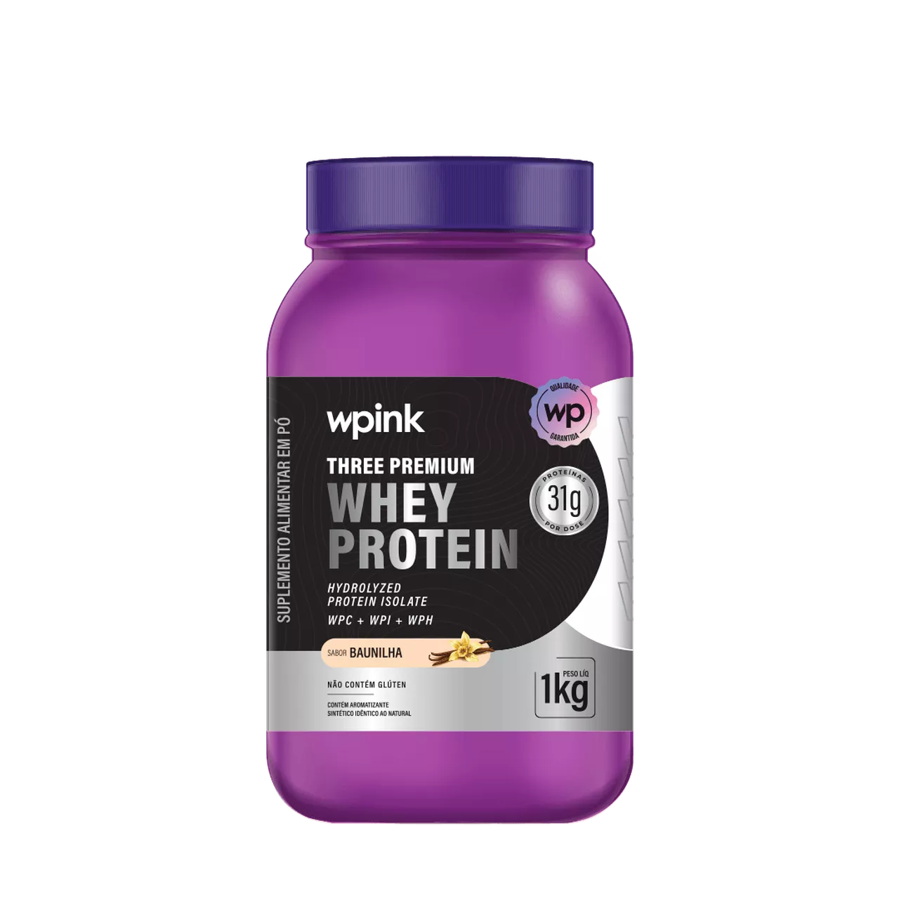 Three Premium Whey Protein Baunilha WP – 1kg