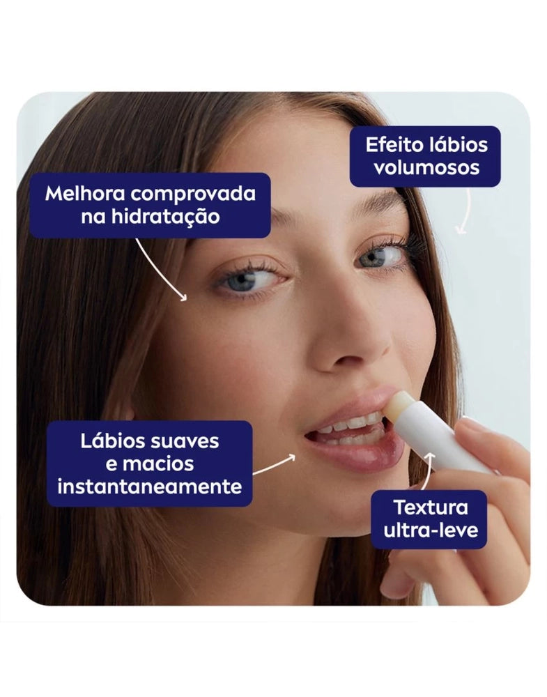 NIVEA HIDRATANTE LABIAL ULTRA HIALURÔNICO