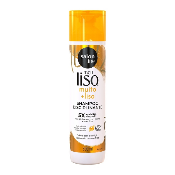 Shampoo Meu Liso Muito + Liso Amido de Milho - 300ml
