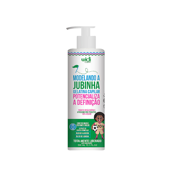 Jubinha Hair Gel for Styling and Defining Hair 300g Modelando a Jubinha