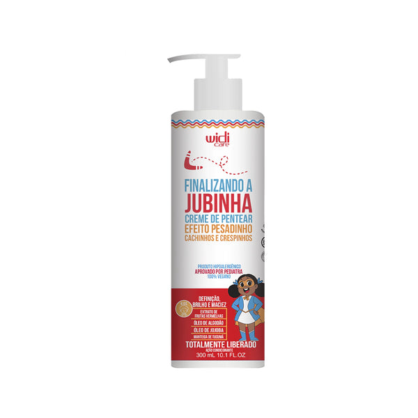 Styling Cream to Finish the Jubinha Hair with a Heavy Effect for Curls and Coils - 300ml Finalizando a Jubinha