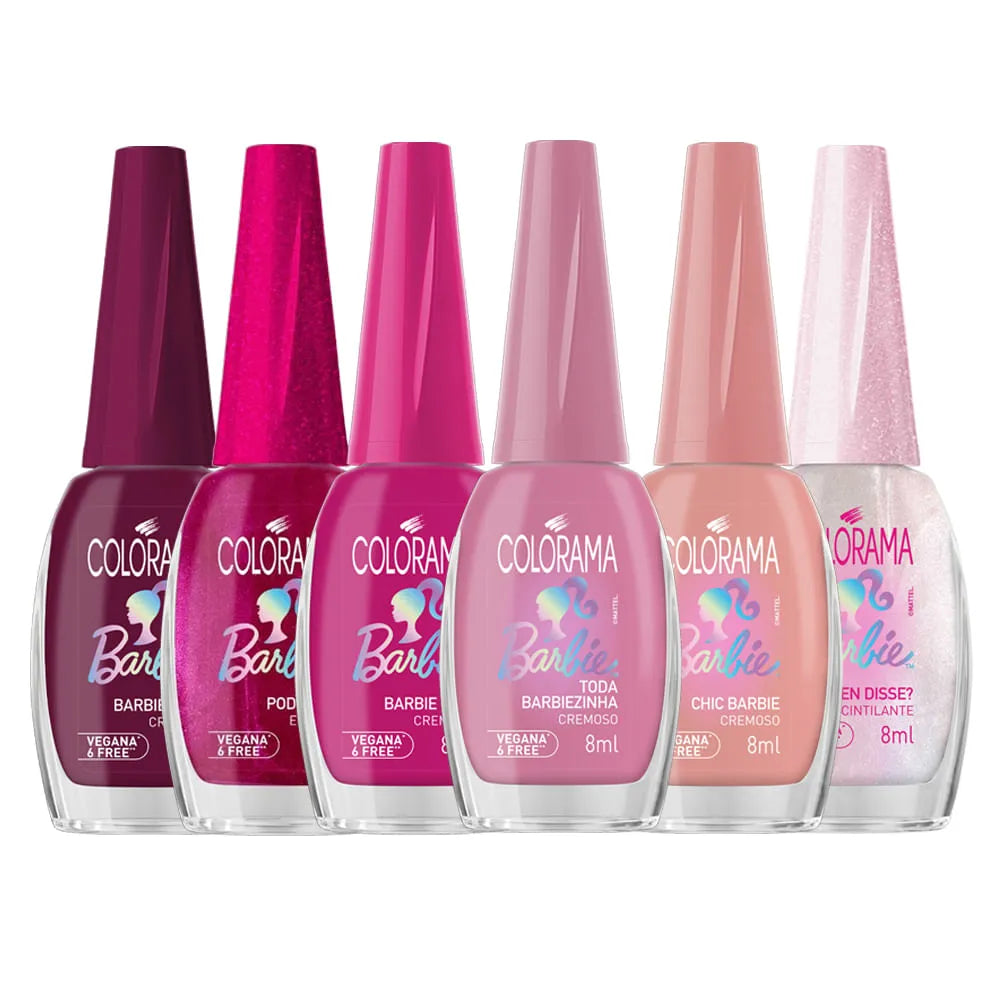 Colorama Barbie Collection Kit - 6 Colours
