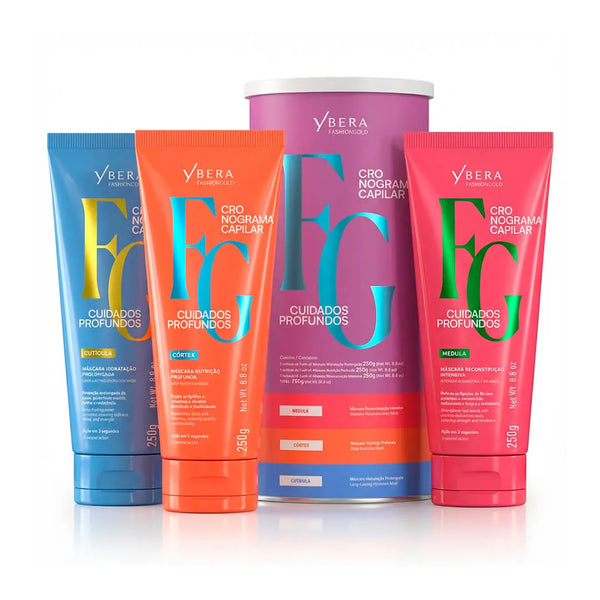 Hair Care Schedule Kit - Fashion Gold