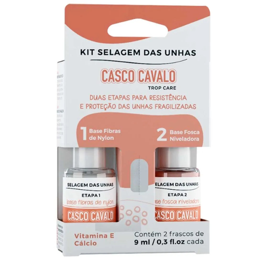 KIT SELAGEM DA UNHAS - CASCO CAVALO TROP CARE