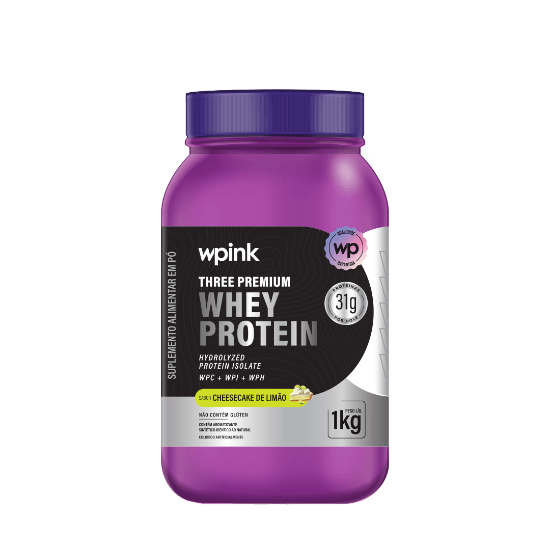 Three Premium Whey Protein Cheesecake de Limão WP – 1 KG