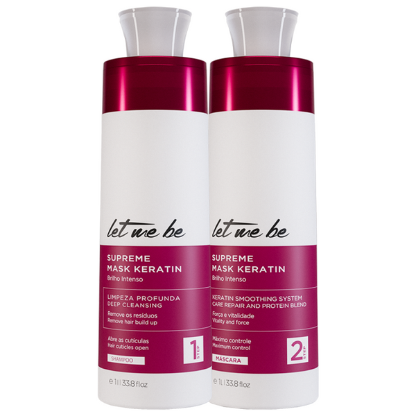 KIT Supreme Mask Keratin - 1L | 2 produtos