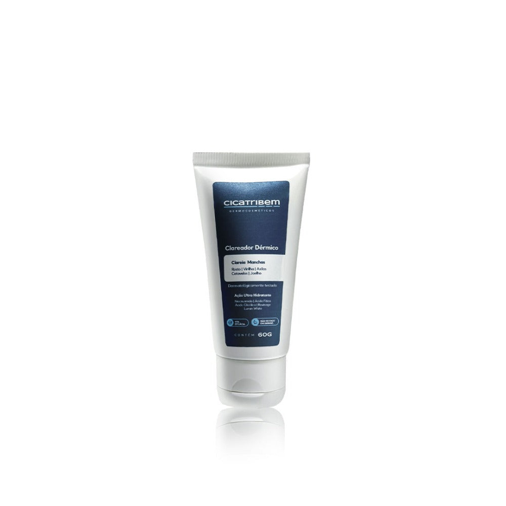 Creme Clareador de Manchas no Rosto e Corpo Clareador Dérmico - 60g