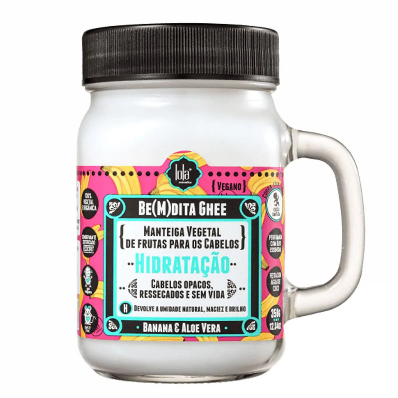 Banana and Aloe Vera Moisturizing Mask Be(M)Dita Ghee Lola - 350g