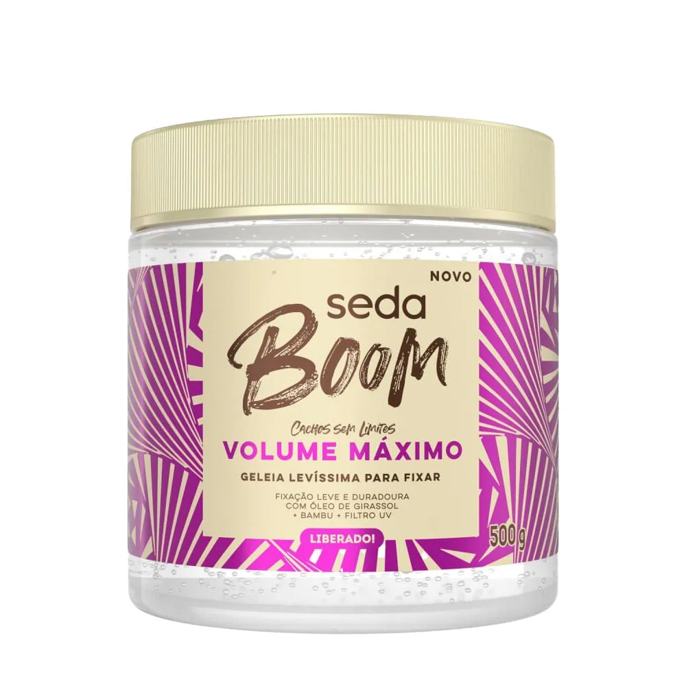 Gelatina Seda Boom Volume Máximo 500g