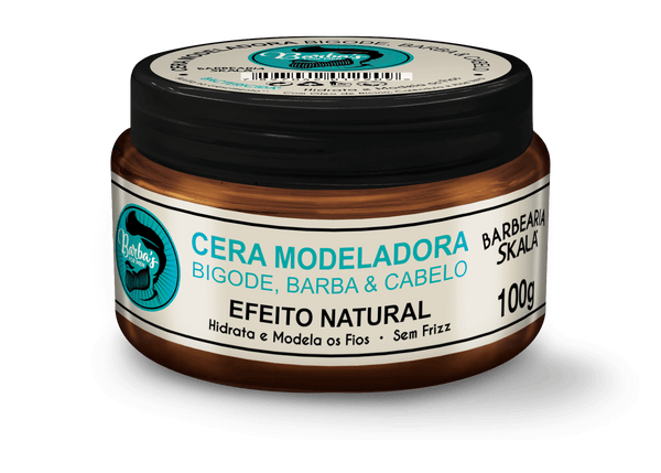 Beard, Moustache And Hair Modelling Wax - 100g