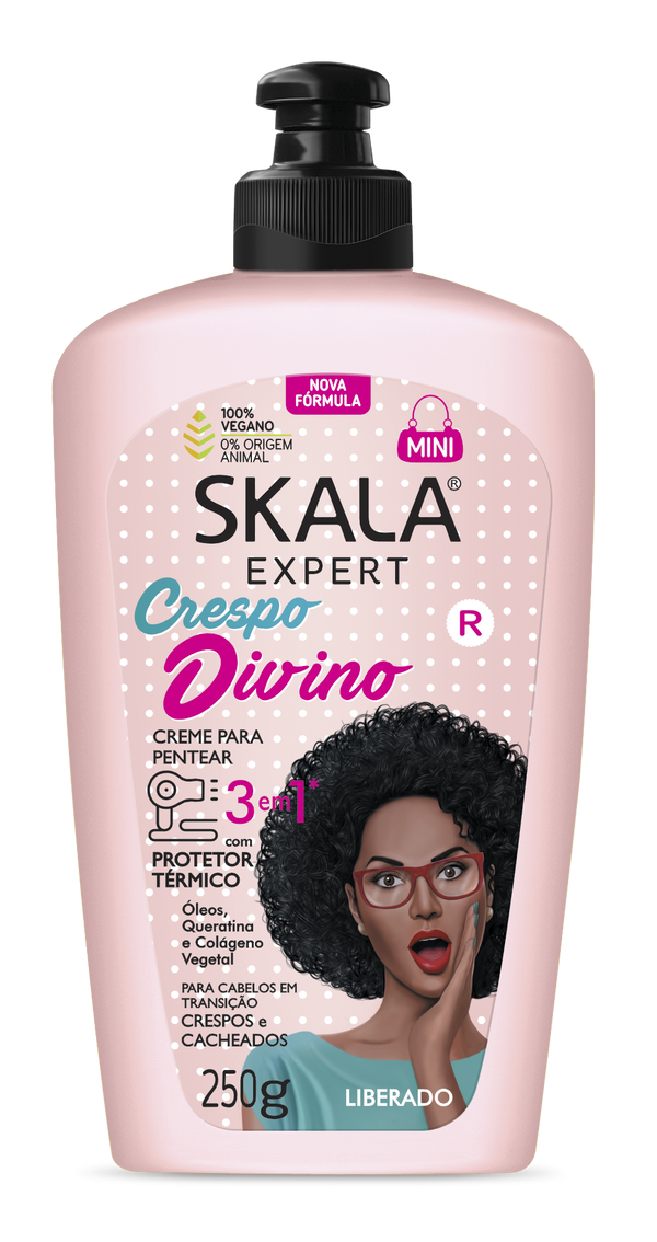 CREME PARA PENTEAR 3 EM 1 CRESPO DIVINO 250g