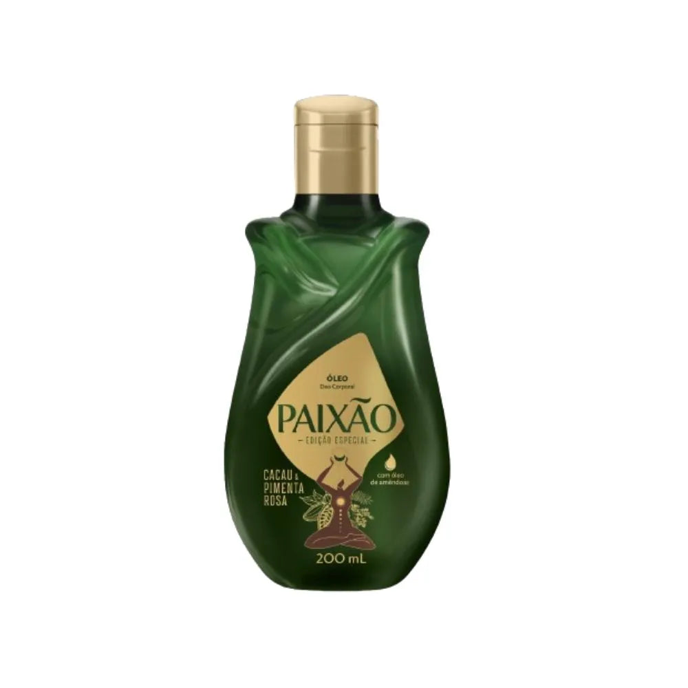 Óleo Corporal Paixão Cacau & Pimenta Rosa - 200ml