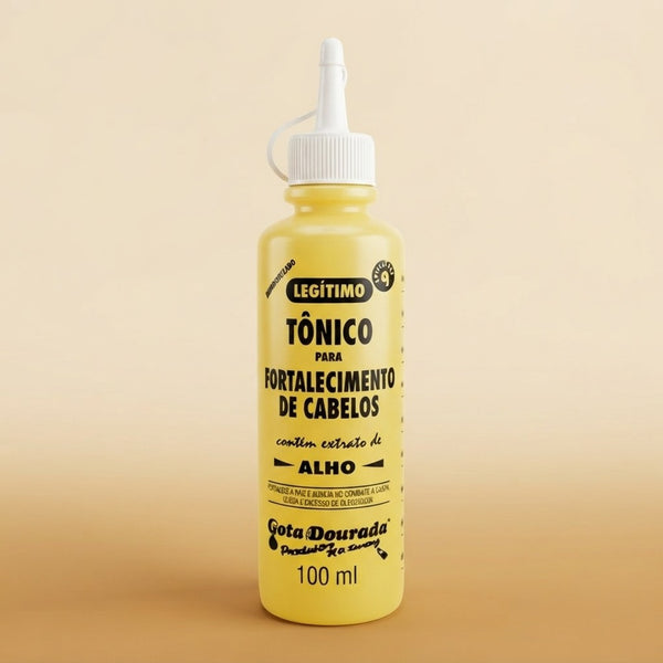Gota Dourada Garlic Tonic for Hair Strengthening - 100ml