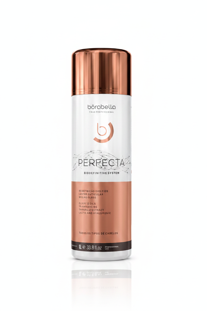 Borabella Perfecta Brazilian/Keratin Treatment Bio Definitive 12 Oils 19 amino acids 1 L
