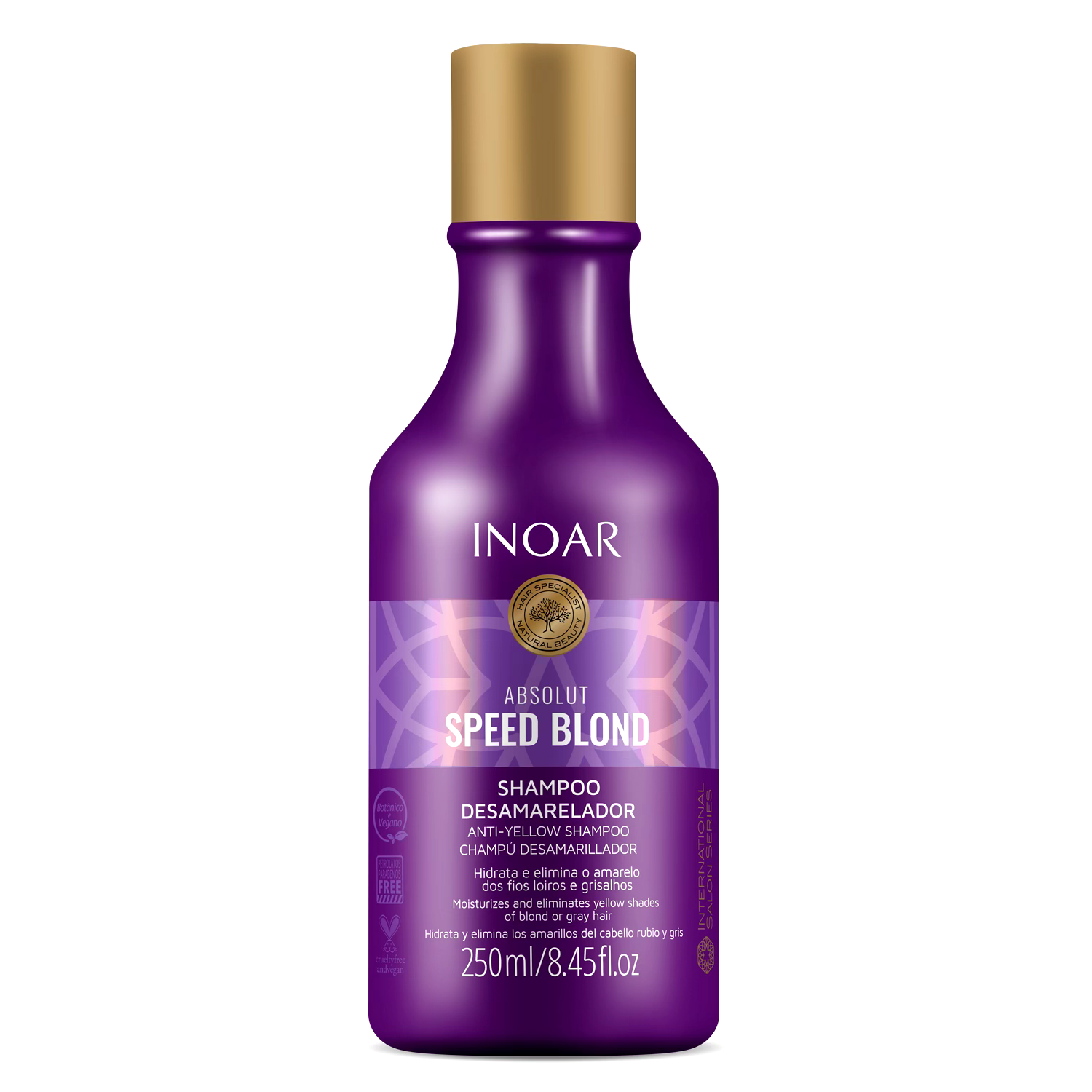 INOAR SPEED BLOND SHAMPOO 250ML