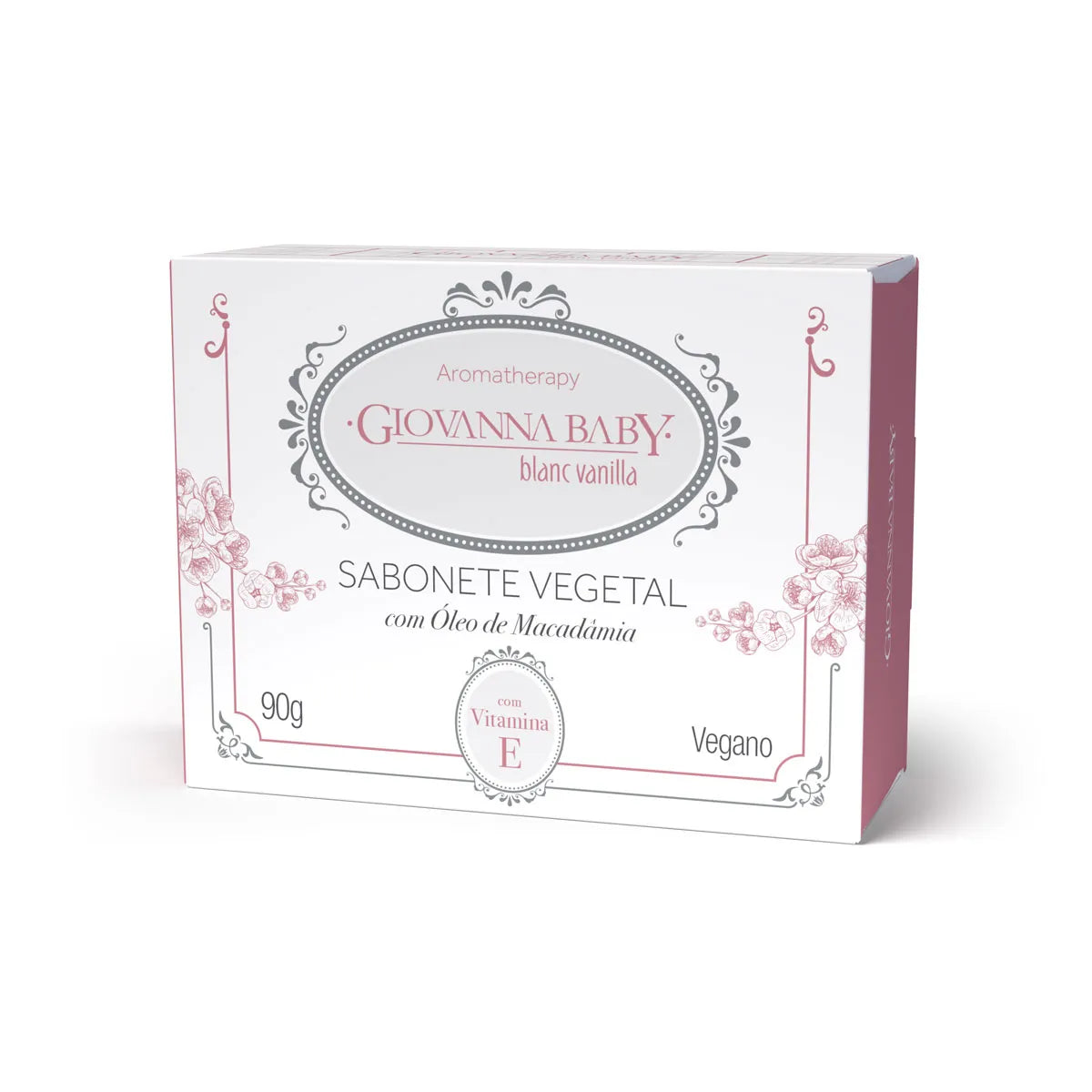 Sabonete em Barra Vegetal Blanc Vanilla Giovanna Baby 90G