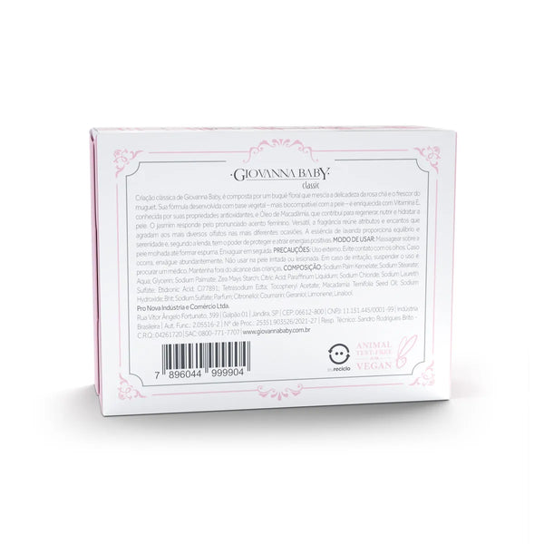 Sabonete em Barra Vegetal Classic Giovanna Baby 90G