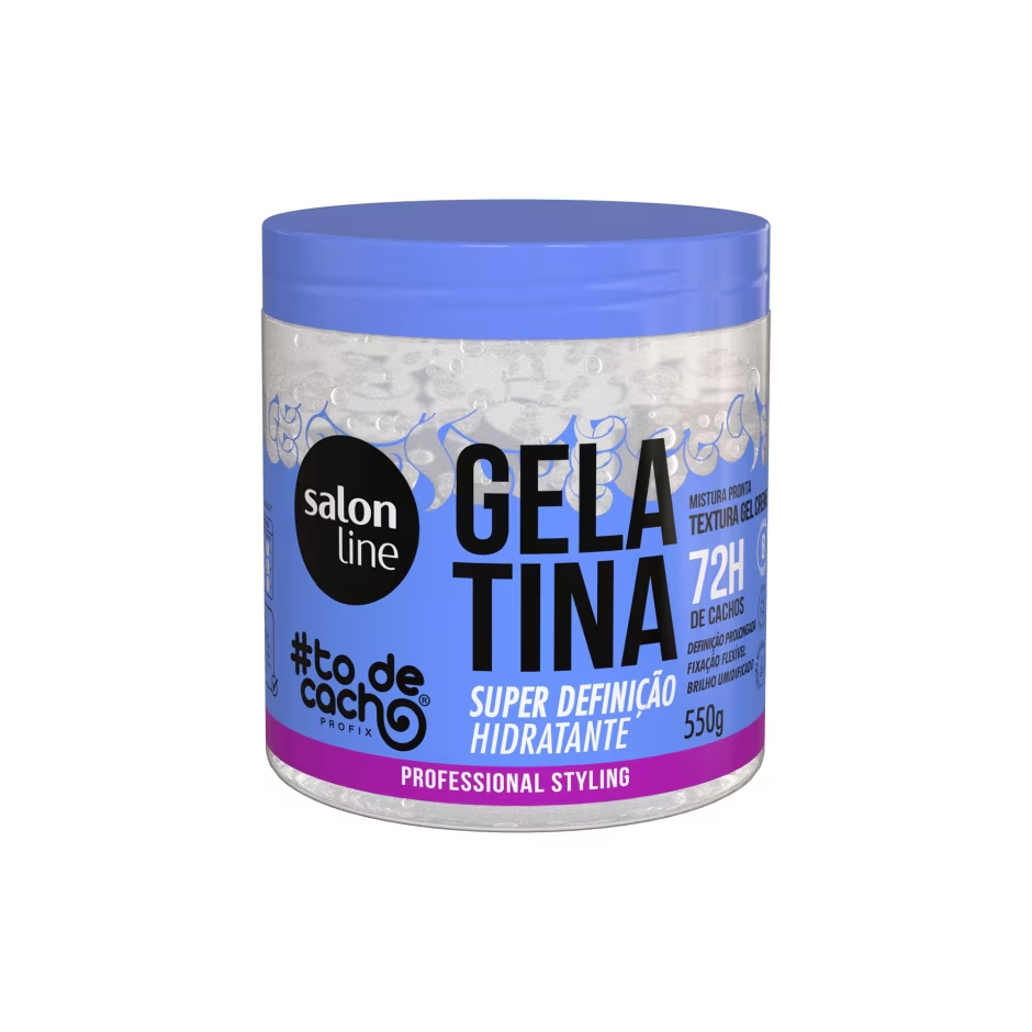 Gelatina #todecacho Super Definição Hidratante - 550g
