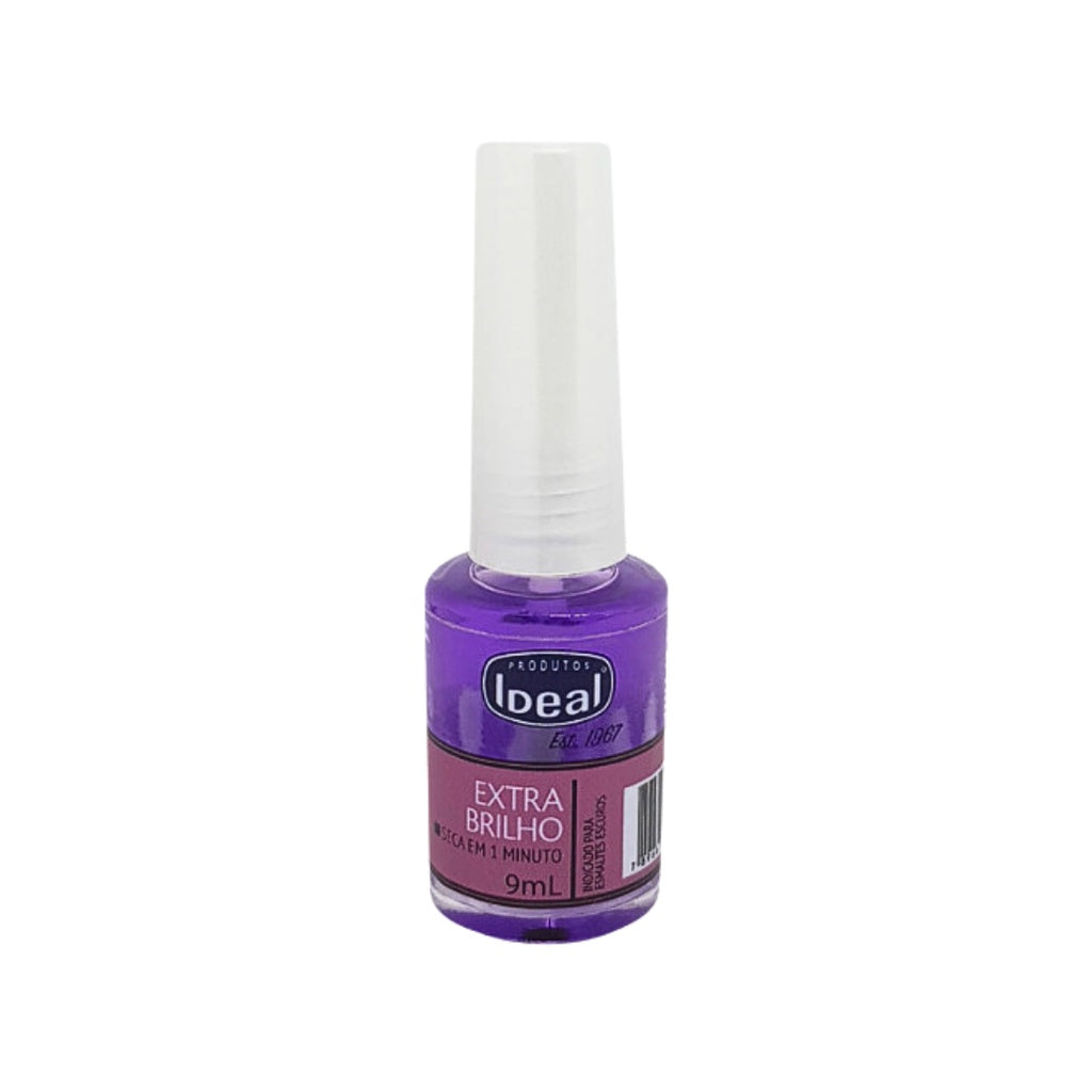 Ideal Base Para Unhas Extra Brilho Secagem Rápida 9ml