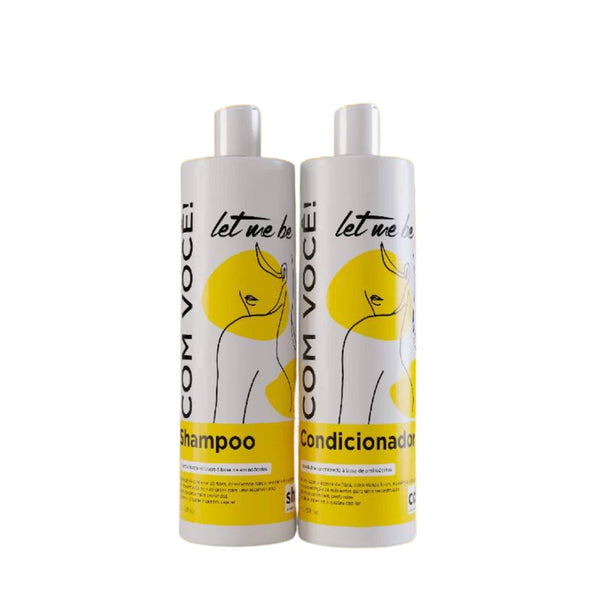 Kit Shampoo + Condicionador Ultra Concentrado - Com Você - 1L