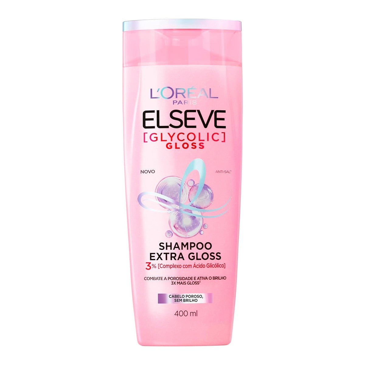 Elseve Haircare Shampoo L'Oréal Paris Glycolic Gloss - 400ml