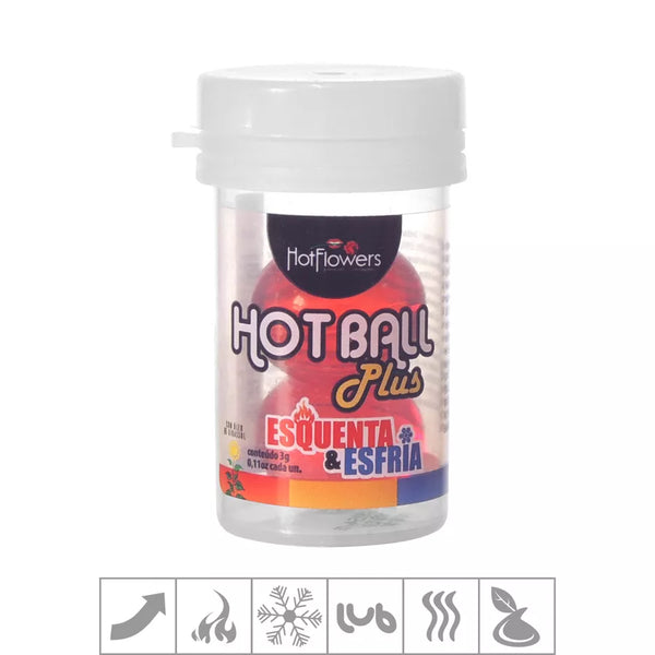 Hot Ball Plus Esquenta Esfria 2un - Hot Flowers