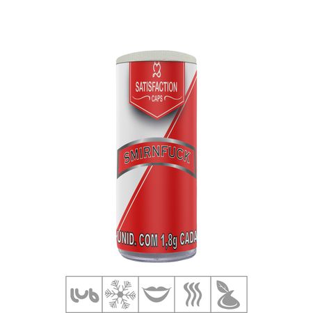 Bolinha Beijável Caps Smirnfuck Sabor Vodka 3 Unidades - Satisfaction