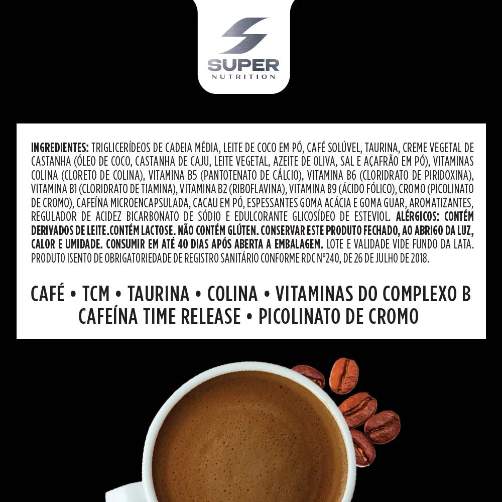 LANÇAMENTO Supercafé Desincoffee - Extreme Energy Expresso Flavour - 220g