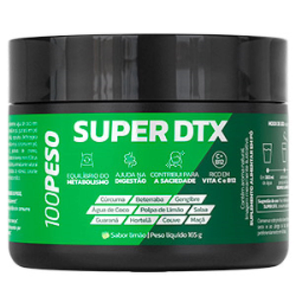 100 peso Tratamento 180 dias+ Super DTX + Energy Immunity